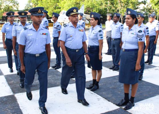 CHANGE OF COMMAND AT SRI LANKA AIR FORCE MUSEUM RATMALANA