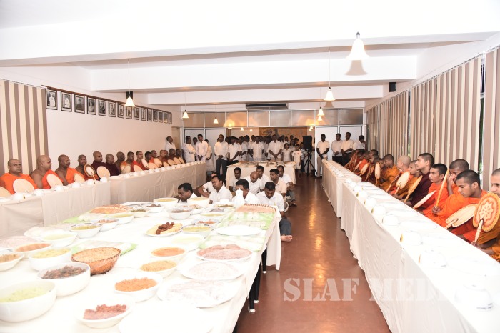 Annual Pirith Chanting Ceremony at SLAF Base Rathmalana