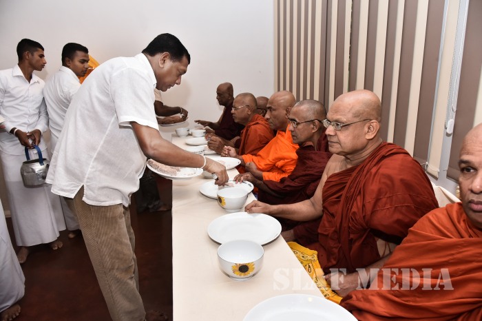 Annual Pirith Chanting Ceremony at SLAF Base Rathmalana
