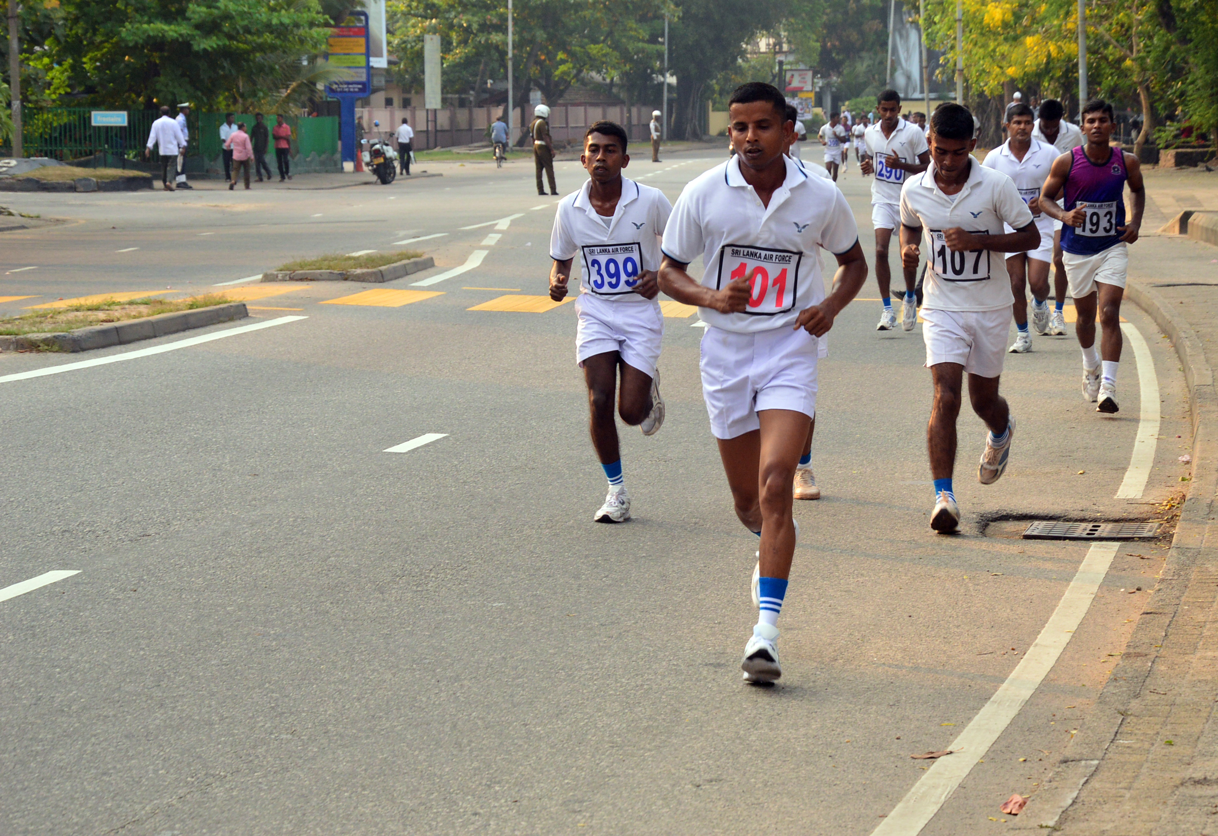 Highest Ever Participation in Air Force Annual Road Race