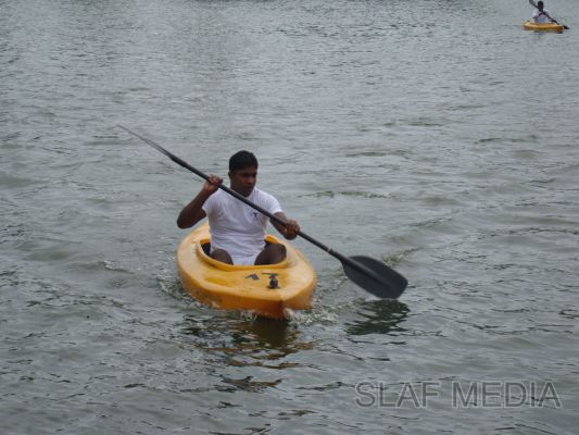 Air Force Kayakers Make Their Debut Appearance