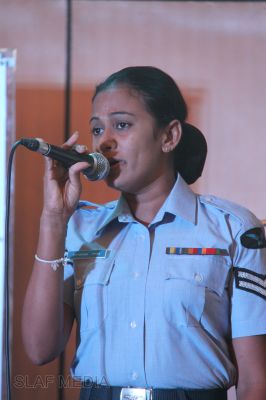 SLAF Singing Sensation Imali
Pathirana in Ranaviru Real Star Grand Final