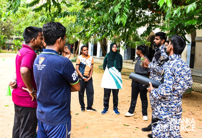 RSF CONDUCTS LEADERSHIP TRAINING FOR DEFENCE SERVICES COLLEGE STUDENTS