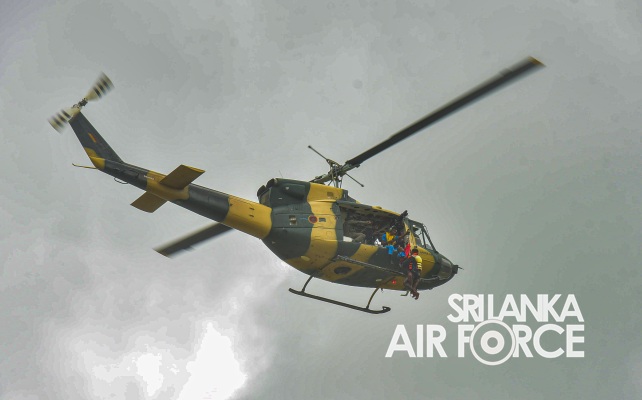 SLAF CONDUCTS SEARCH AND RESCUE TRAINING FOR FOREIGN PERSONNEL