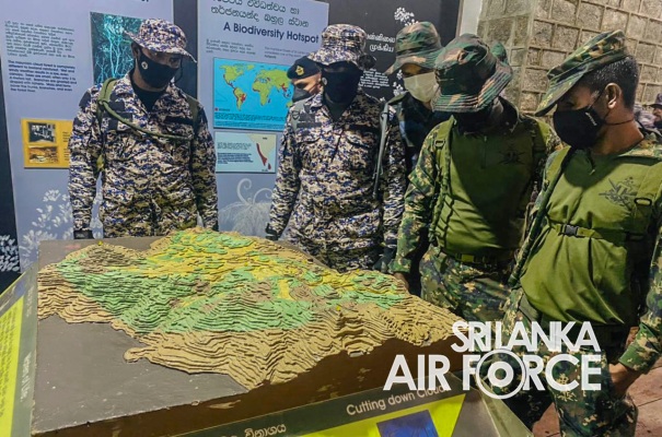 SLAF CONDUCTS SEARCH AND RESCUE TRAINING FOR FOREIGN PERSONNEL