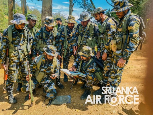 SLAF CONDUCTS SEARCH AND RESCUE TRAINING FOR FOREIGN PERSONNEL
