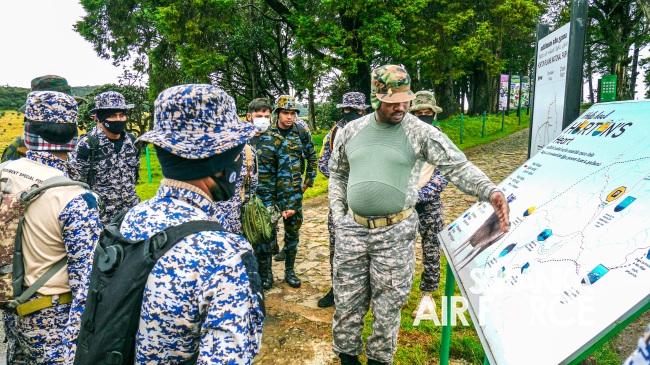 SLAF CONDUCTS SEARCH AND RESCUE TRAINING FOR FOREIGN PERSONNEL