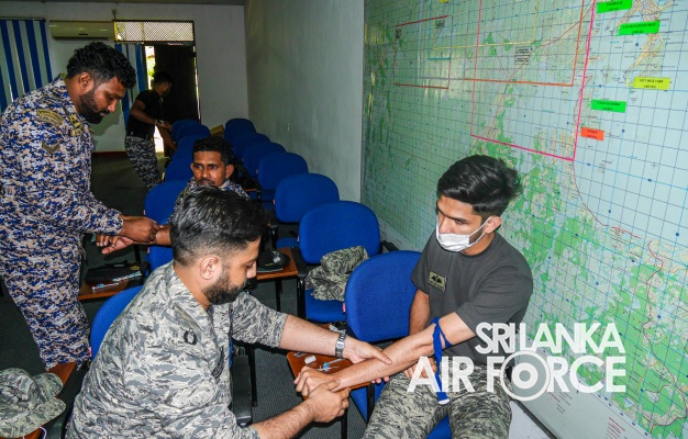 SLAF CONDUCTS SEARCH AND RESCUE TRAINING FOR FOREIGN PERSONNEL