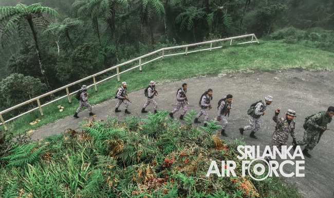 SLAF CONDUCTS SEARCH AND RESCUE TRAINING FOR FOREIGN PERSONNEL