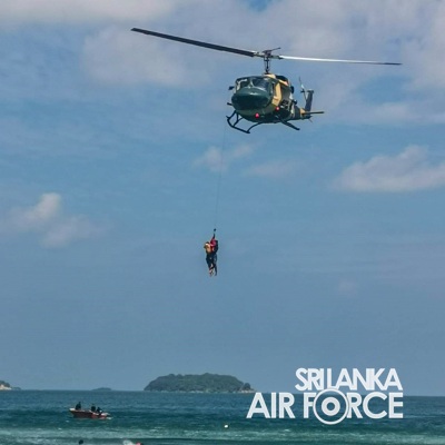 SLAF CONDUCTS SEARCH AND RESCUE TRAINING FOR FOREIGN PERSONNEL