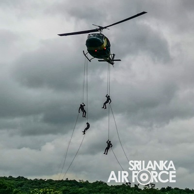 SLAF CONDUCTS SEARCH AND RESCUE TRAINING FOR FOREIGN PERSONNEL