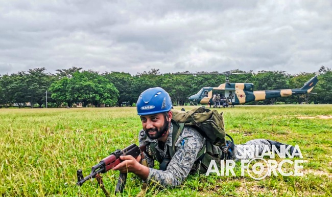SLAF CONDUCTS SEARCH AND RESCUE TRAINING FOR FOREIGN PERSONNEL