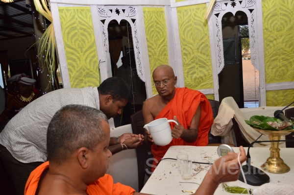 All Night Pirith Chanting and Alms Giving at SLAF Morawewa