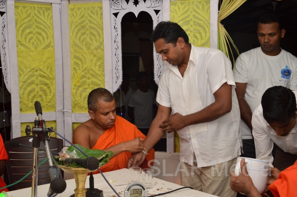 All Night Pirith Chanting and Alms Giving at SLAF Morawewa