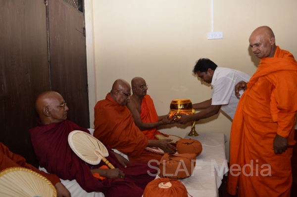 All Night Pirith Chanting and Alms Giving at SLAF Morawewa