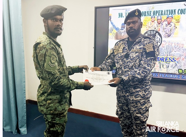 RSFTS SUCCESSFULLY CONDUCTS HELIBORNE OPERATION COURSE FOR LOCAL AND FOREIGN PERSONNEL