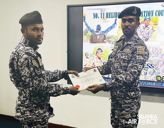 RSFTS SUCCESSFULLY CONDUCTS HELIBORNE OPERATION COURSE FOR LOCAL AND FOREIGN PERSONNEL