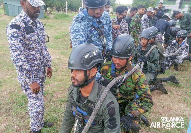 RSFTS SUCCESSFULLY CONDUCTS HELIBORNE OPERATION COURSE FOR LOCAL AND FOREIGN PERSONNEL