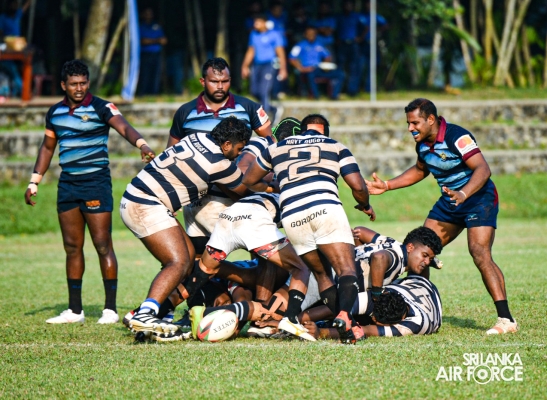 AIRMEN BEATS THE SAILORS AT THE MASTERCARD INTER CLUB RUGBY LEAGUE MATCH