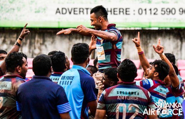 SLAF RUGBY PINS DOWN ARMY AT RATHMALANA GROUNDS