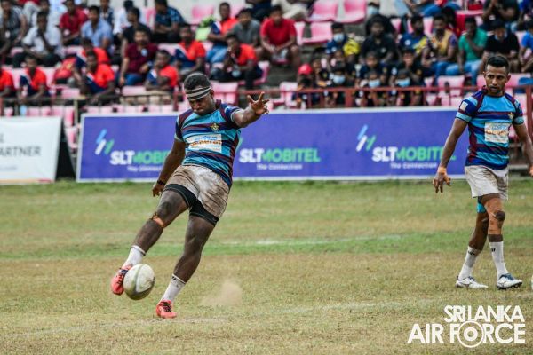 SLAF RUGBY PINS DOWN ARMY AT RATHMALANA GROUNDS