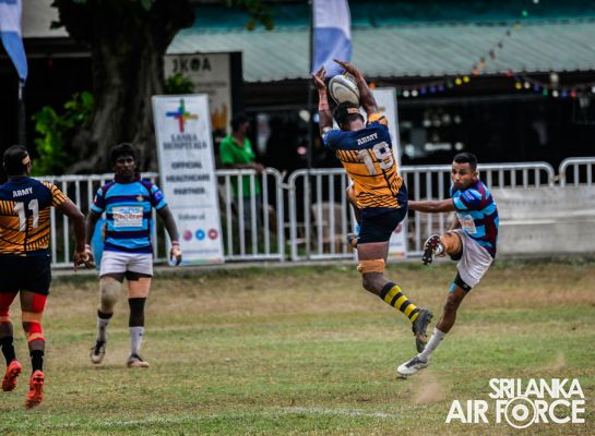 SLAF RUGBY PINS DOWN ARMY AT RATHMALANA GROUNDS