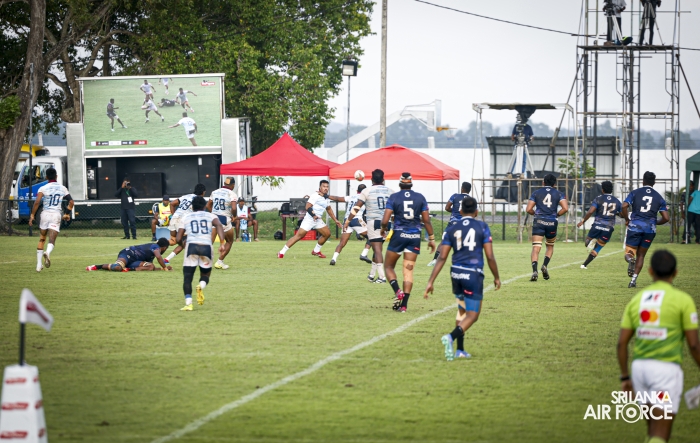 AIR FORCE SC TRIUMPHS AGAINST NAVY SC IN INTER-CLUB RUGBY LEAGUE MATCH