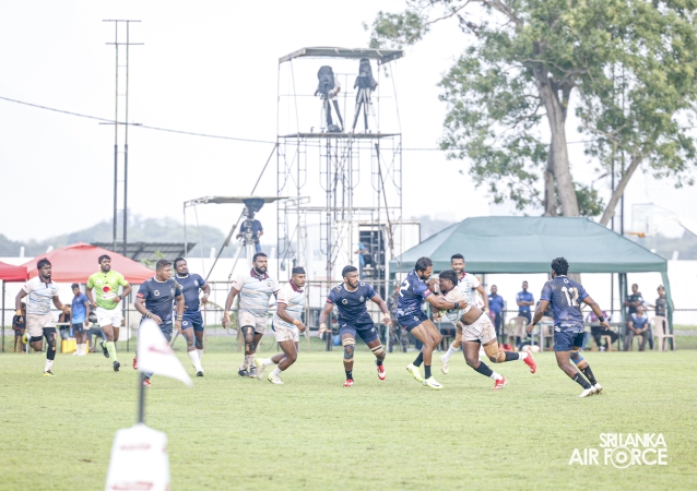 AIR FORCE SC TRIUMPHS AGAINST NAVY SC IN INTER-CLUB RUGBY LEAGUE MATCH