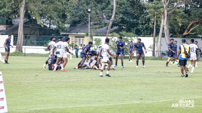 AIR FORCE SC TRIUMPHS AGAINST NAVY SC IN INTER-CLUB RUGBY LEAGUE MATCH