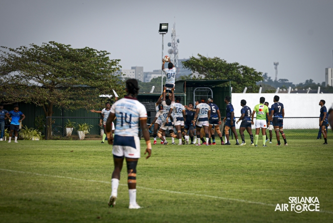 AIR FORCE SC TRIUMPHS AGAINST NAVY SC IN INTER-CLUB RUGBY LEAGUE MATCH