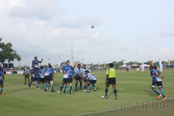 Air Force & Navy kick off Dialog Rugby League Tournament 2012