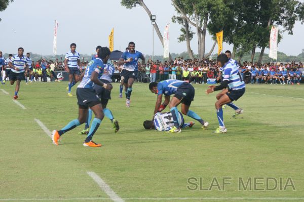 Air Force & Navy kick off Dialog Rugby League Tournament 2012