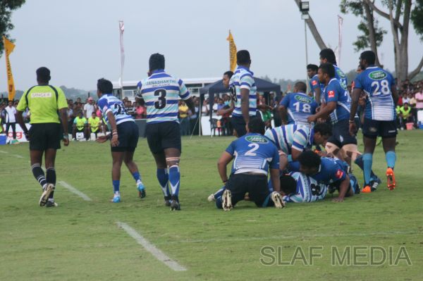 Air Force & Navy kick off Dialog Rugby League Tournament 2012