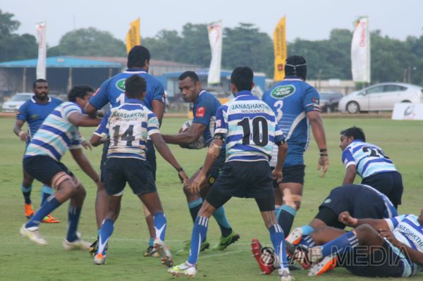 Air Force & Navy kick off Dialog Rugby League Tournament 2012