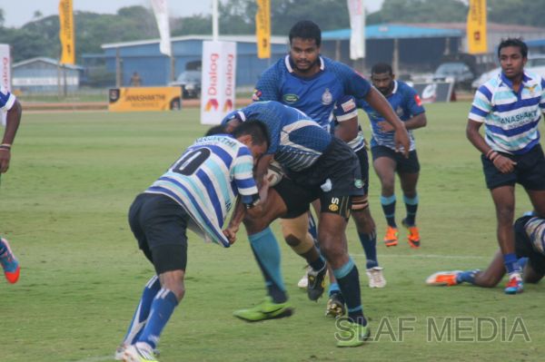 Air Force & Navy kick off Dialog Rugby League Tournament 2012