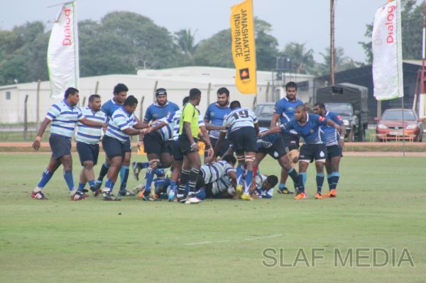 Air Force & Navy kick off Dialog Rugby League Tournament 2012