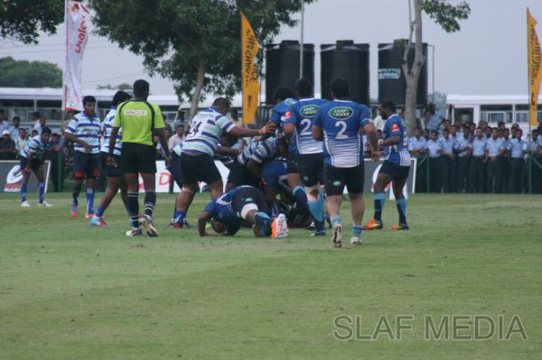 Air Force & Navy kick off Dialog Rugby League Tournament 2012