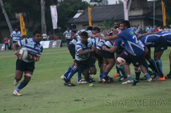 Air Force & Navy kick off Dialog Rugby League Tournament 2012