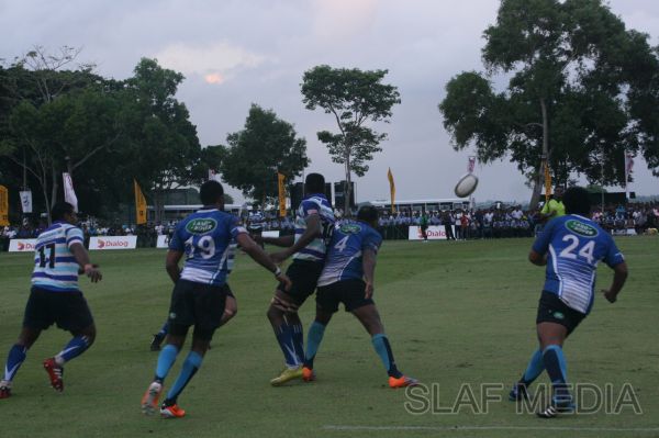 Air Force & Navy kick off Dialog Rugby League Tournament 2012