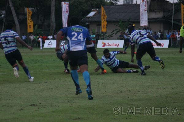 Air Force & Navy kick off Dialog Rugby League Tournament 2012