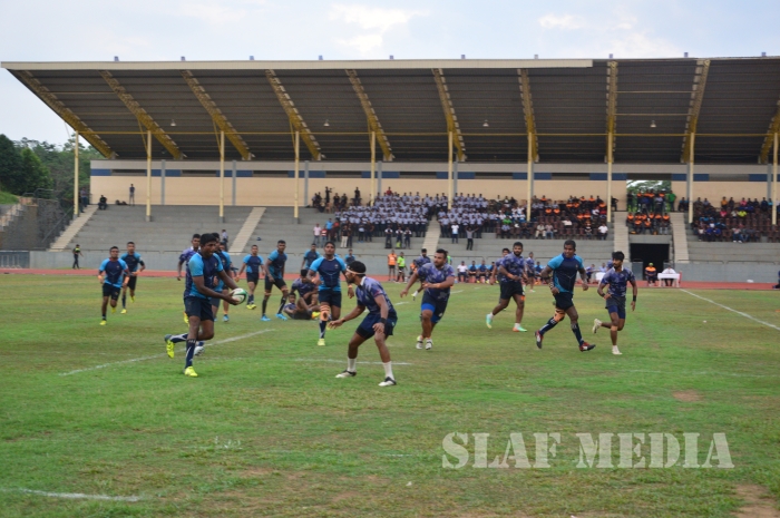 SLAF Wins Defence Services Rugby Championship 2016