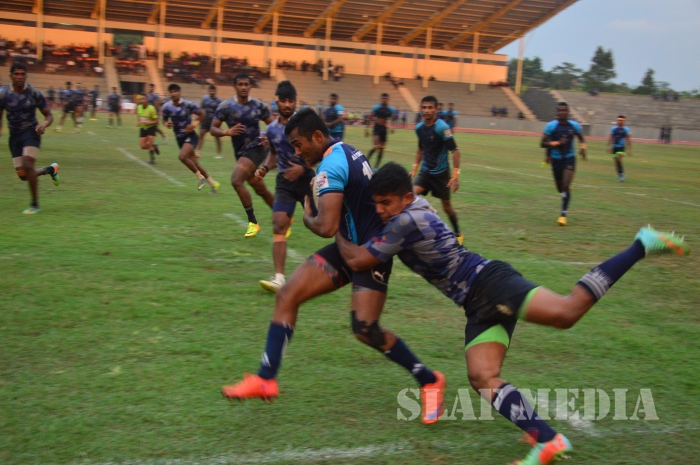 SLAF Wins Defence Services Rugby Championship 2016