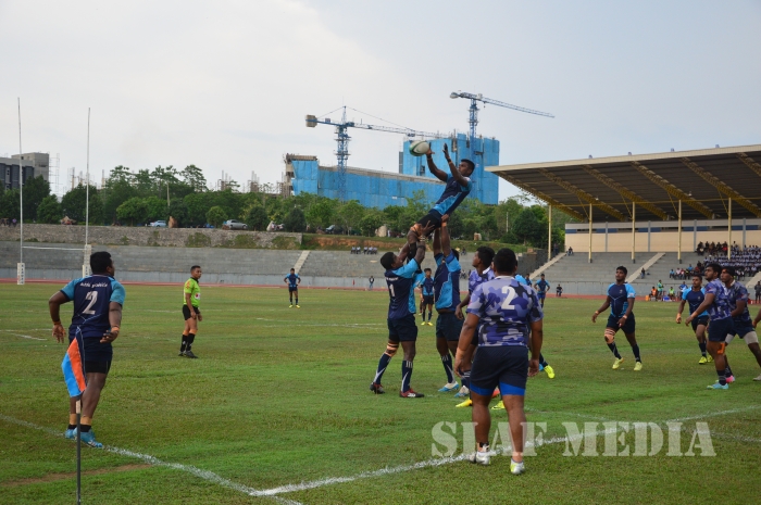 SLAF Wins Defence Services Rugby Championship 2016