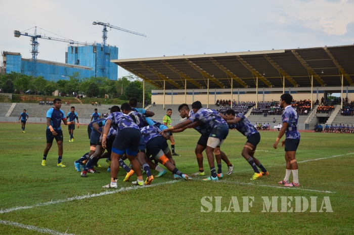 SLAF Wins Defence Services Rugby Championship 2016