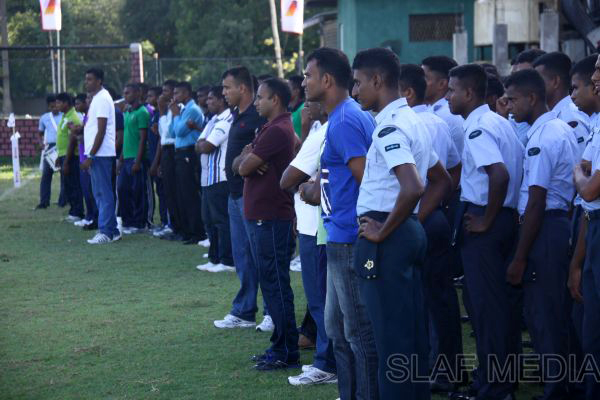 The Sri
Lanka Air Force Rugerittes defeated the CH & FC team