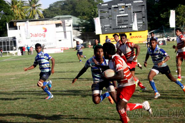 The Sri
Lanka Air Force Rugerittes defeated the CH & FC team