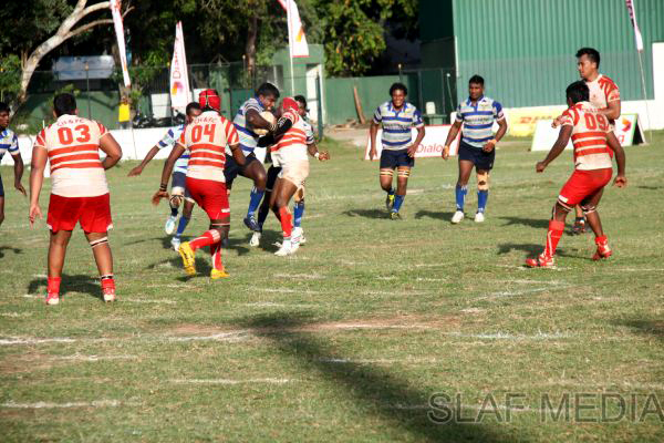 The Sri Lanka Air Force
Rugerittes defeated the CH & FC team