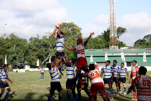 The Sri
Lanka Air Force Rugerittes defeated the CH & FC team