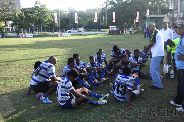 The Sri
Lanka Air Force Rugerittes defeated the CH & FC team