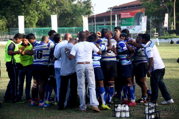 The Sri
Lanka Air Force Rugerittes defeated the CH & FC team